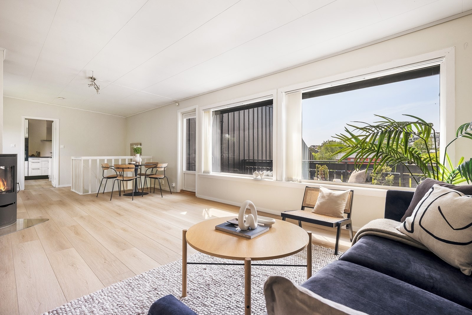 Fra stuen har du direkte tilkomst til balkongen! Galleribilde