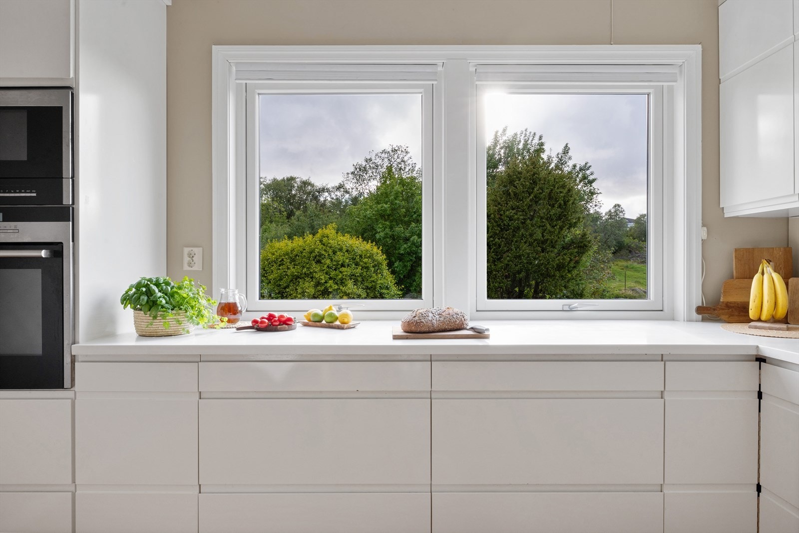 Kjøkkenet ble pusset opp i 2011. Galleribilde