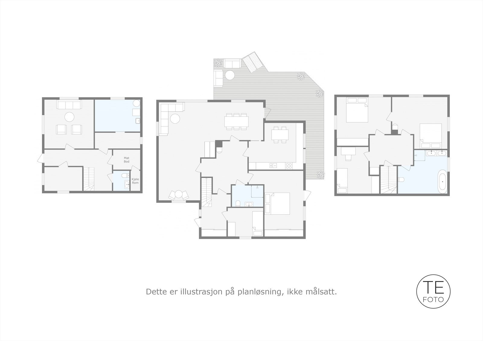 Plantegning Hauglandshella 19. Galleribilde