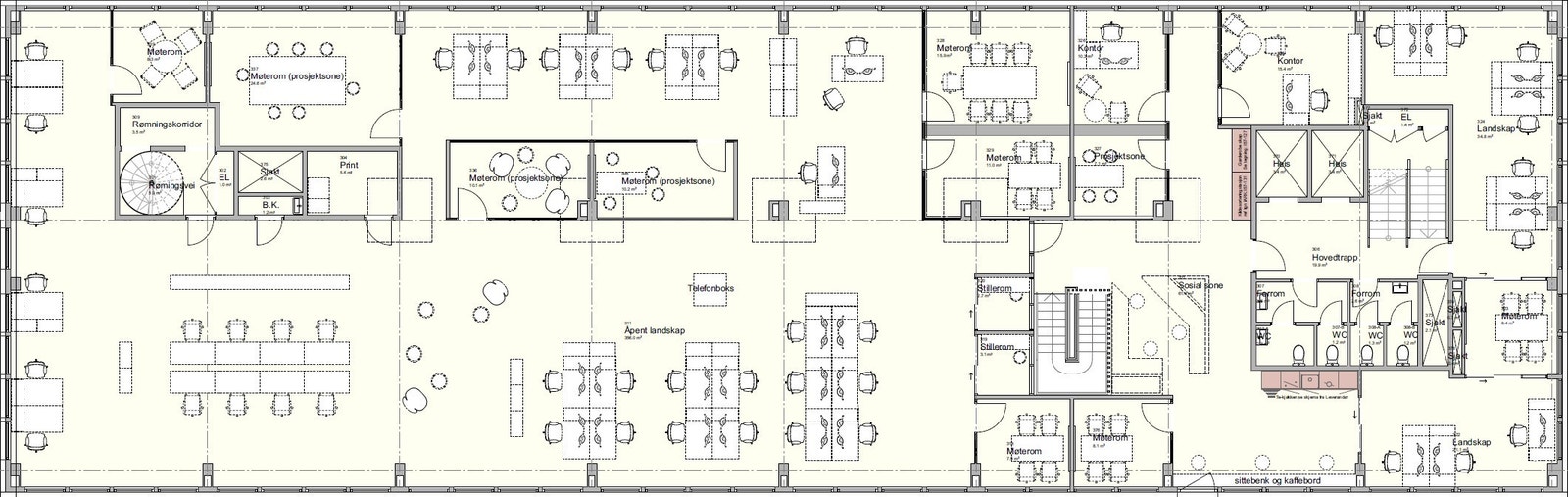 Alternativ møbleringsplan Galleribilde