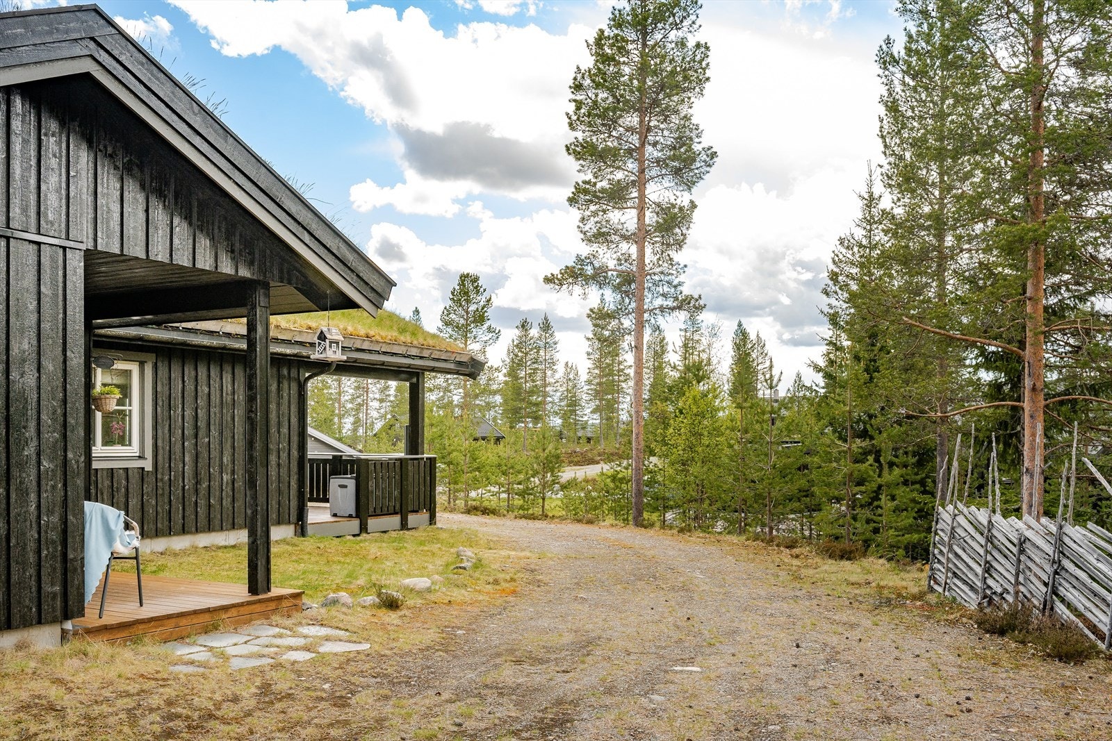Fra hytta er det ca. 268 meter til nærmeste langrennsløype, ca. 700 meter til alpinbakken som har to skitrekk, samt nærhet til fine tur- og friluftsområder deriblant Granåstjernet med ørretfiske. Galleribilde