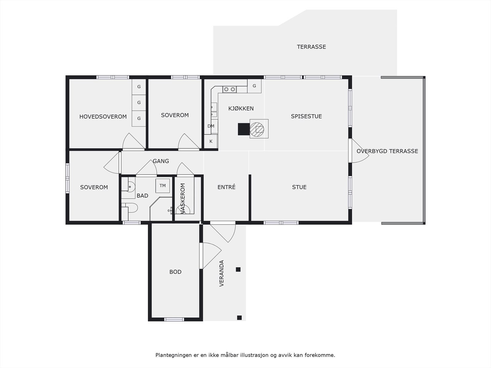 Plantegning. Galleribilde