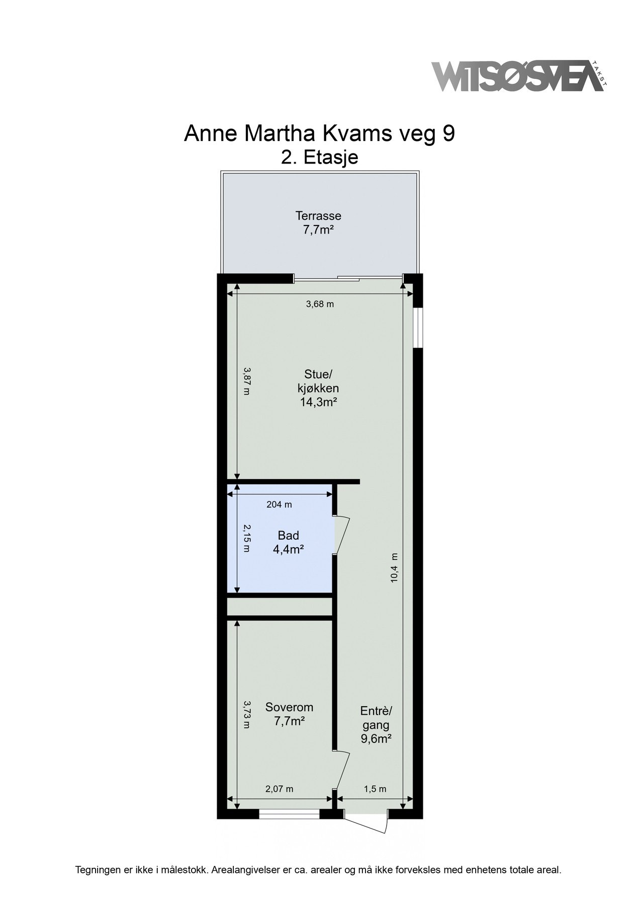 Planskisse. Galleribilde