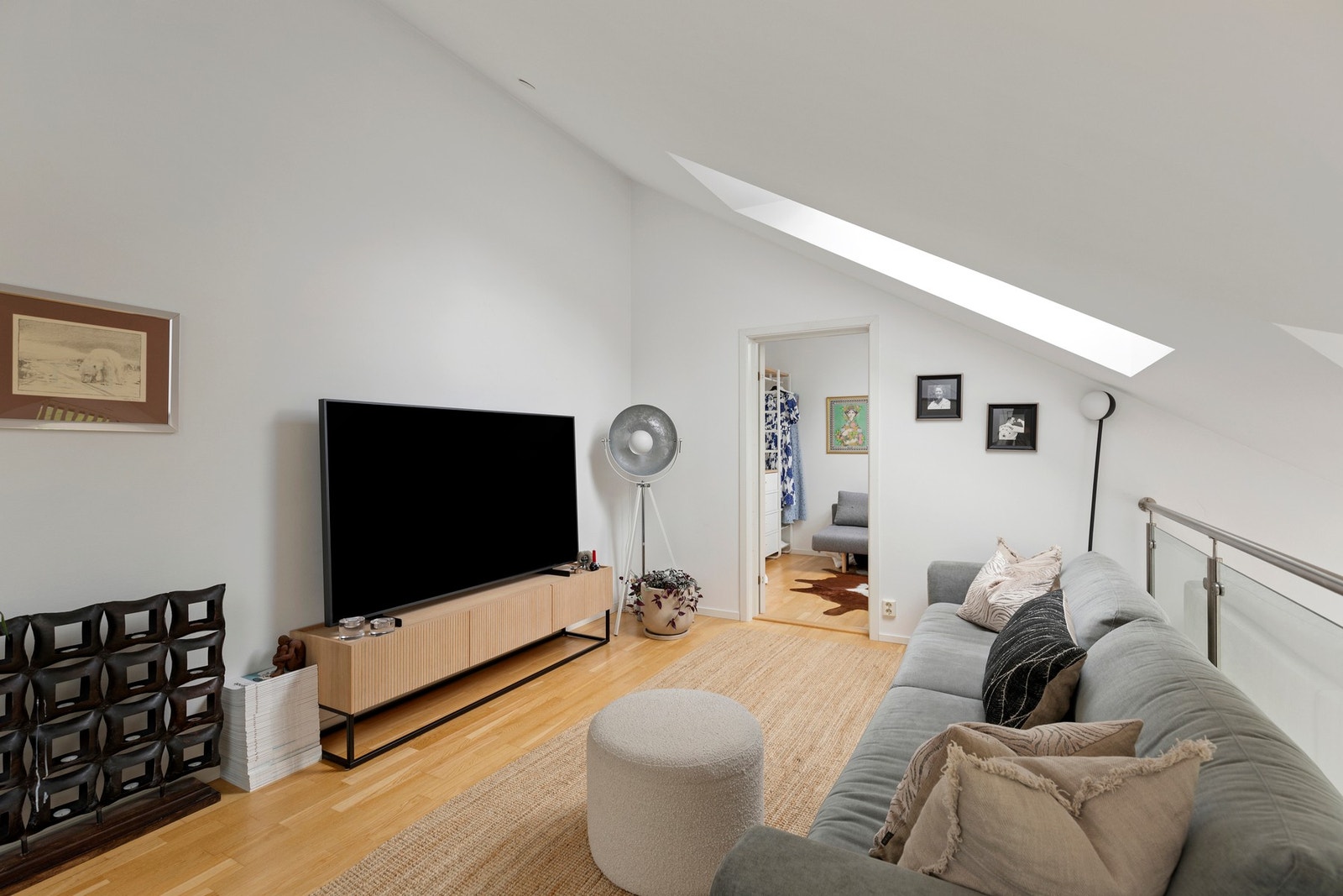 Stue på hems. Galleribilde