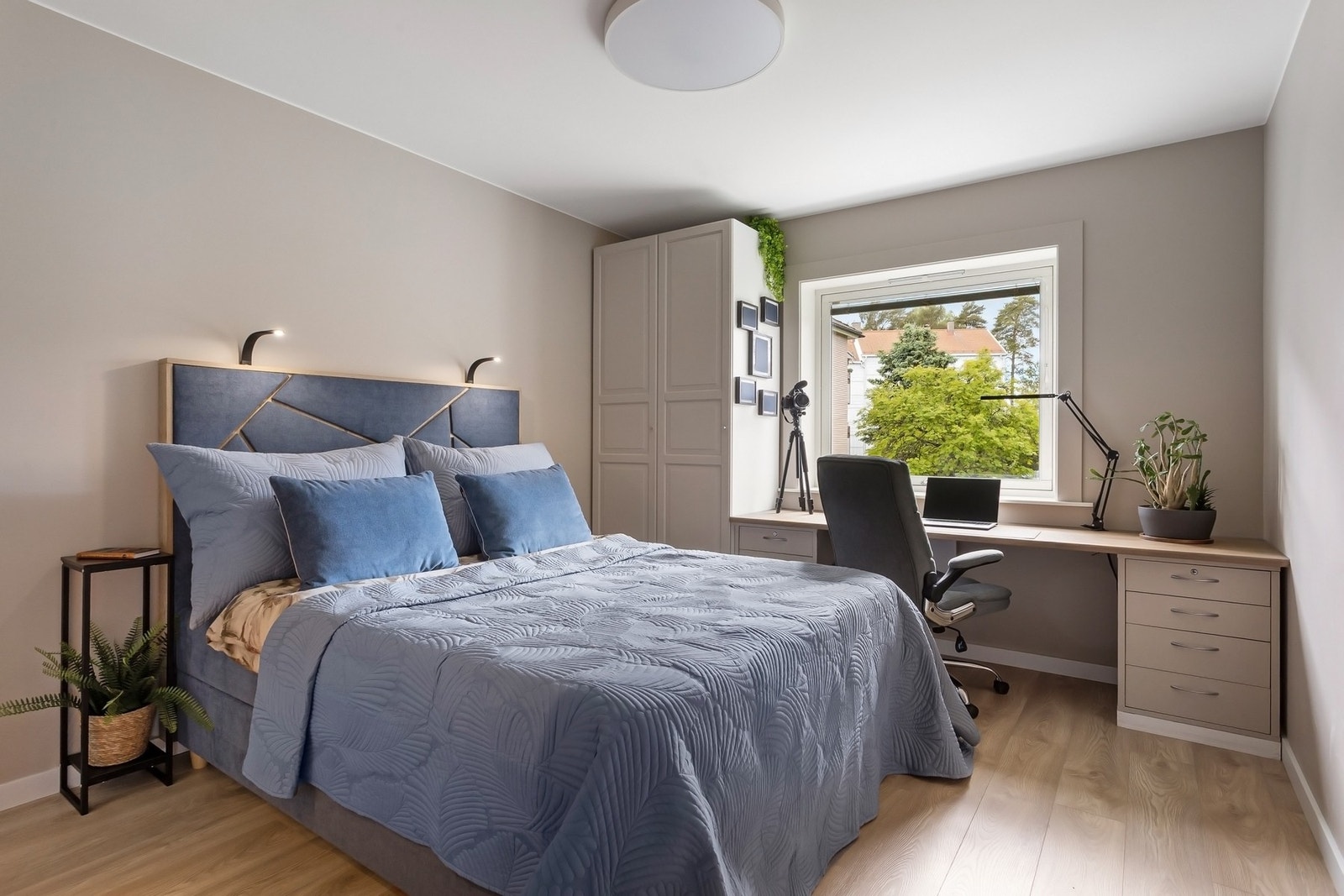 Leiligheten innehar 2 gode soverom. Galleribilde