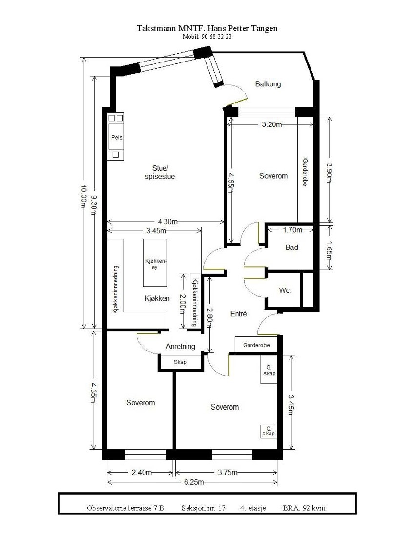 Alternativ plantegning Galleribilde