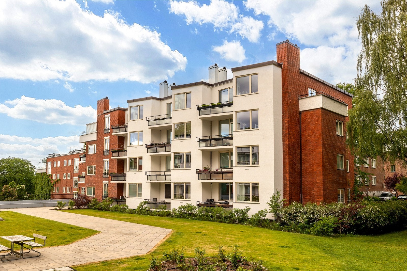 Observatorie terrasse i Oslo ble primært tegnet av Blakstad og Munthe-Kaas Galleribilde