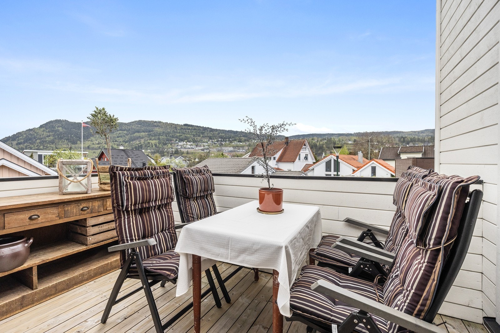 Her har du hyggelig utsikt Galleribilde