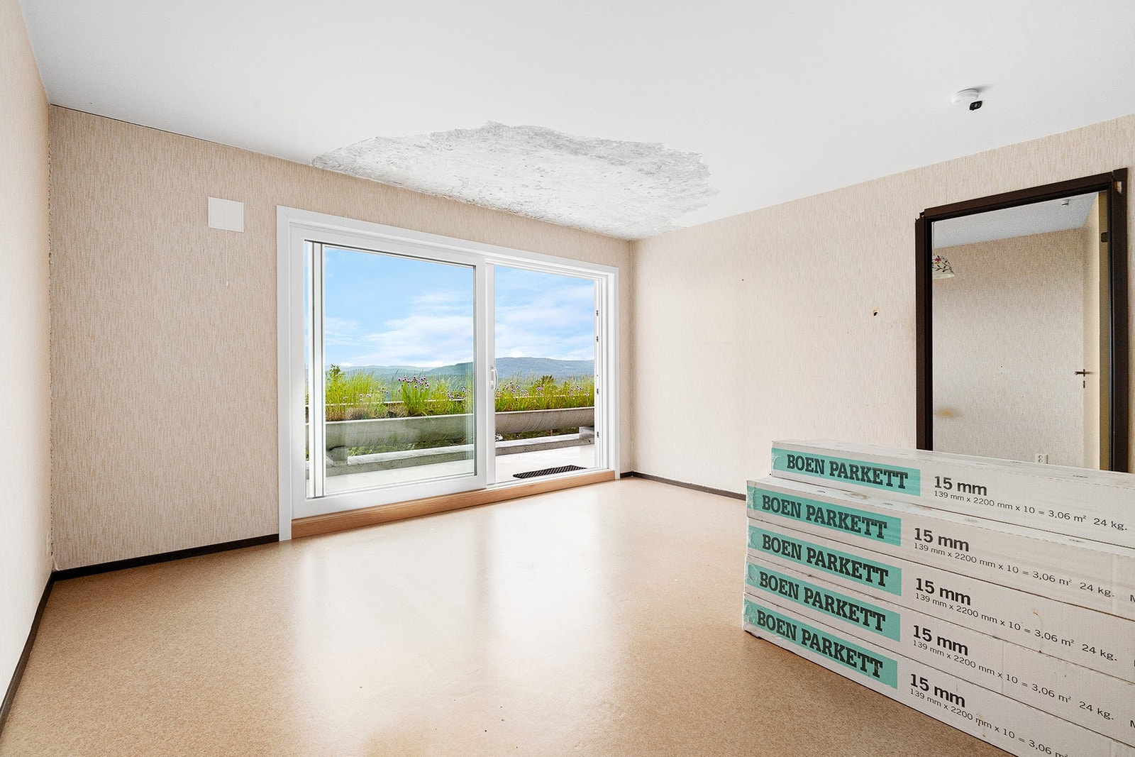 Stor og lys stue Galleribilde