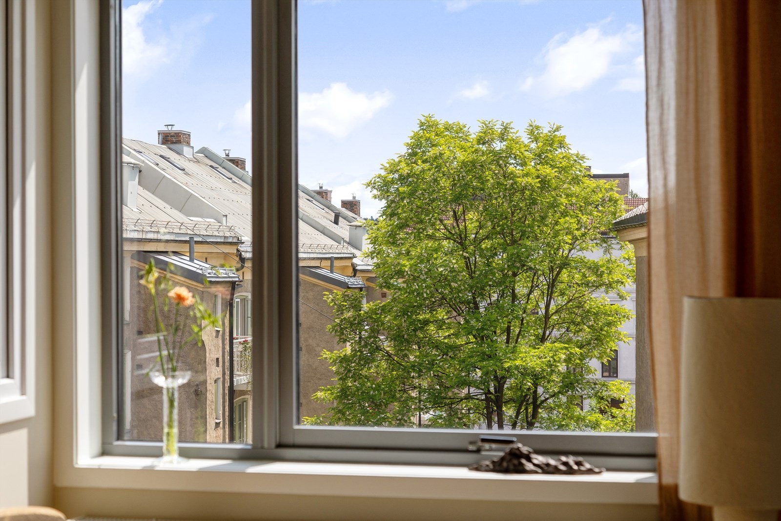 Leiligheten har en god intern beliggenhet med lite innsyn Galleribilde