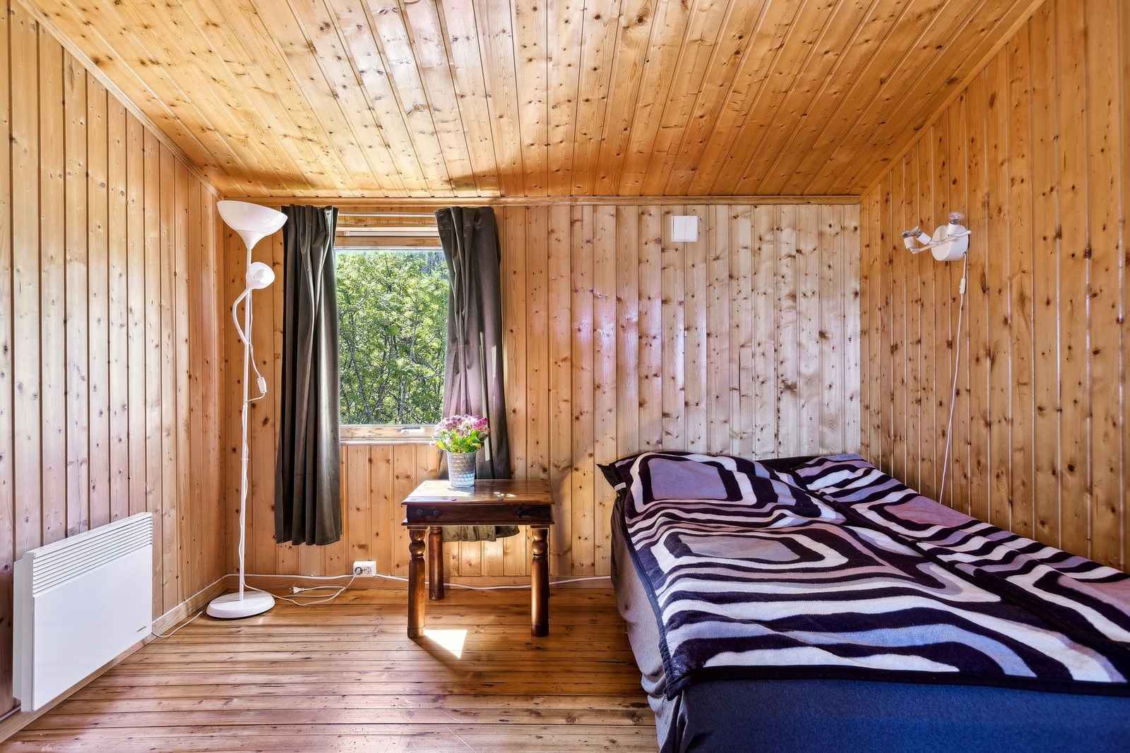 Soverommene gir deg fleksible innredningsmuligheter - her er det plass til både seng, garderobe og skrivebord om ønskelig. Galleribilde