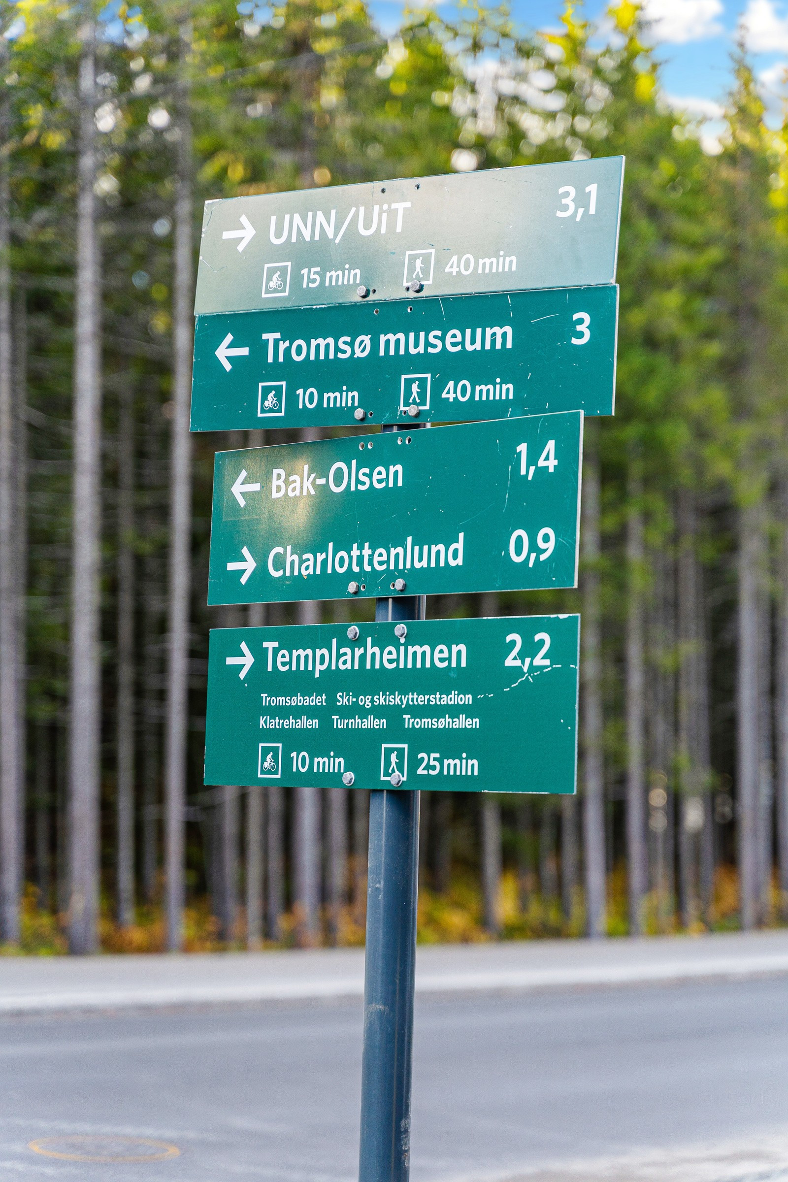 Gode turmuligheter i nærheten.