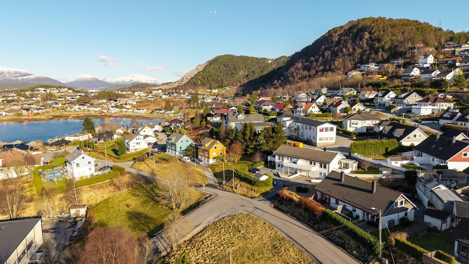 Dronebilde Galleribilde