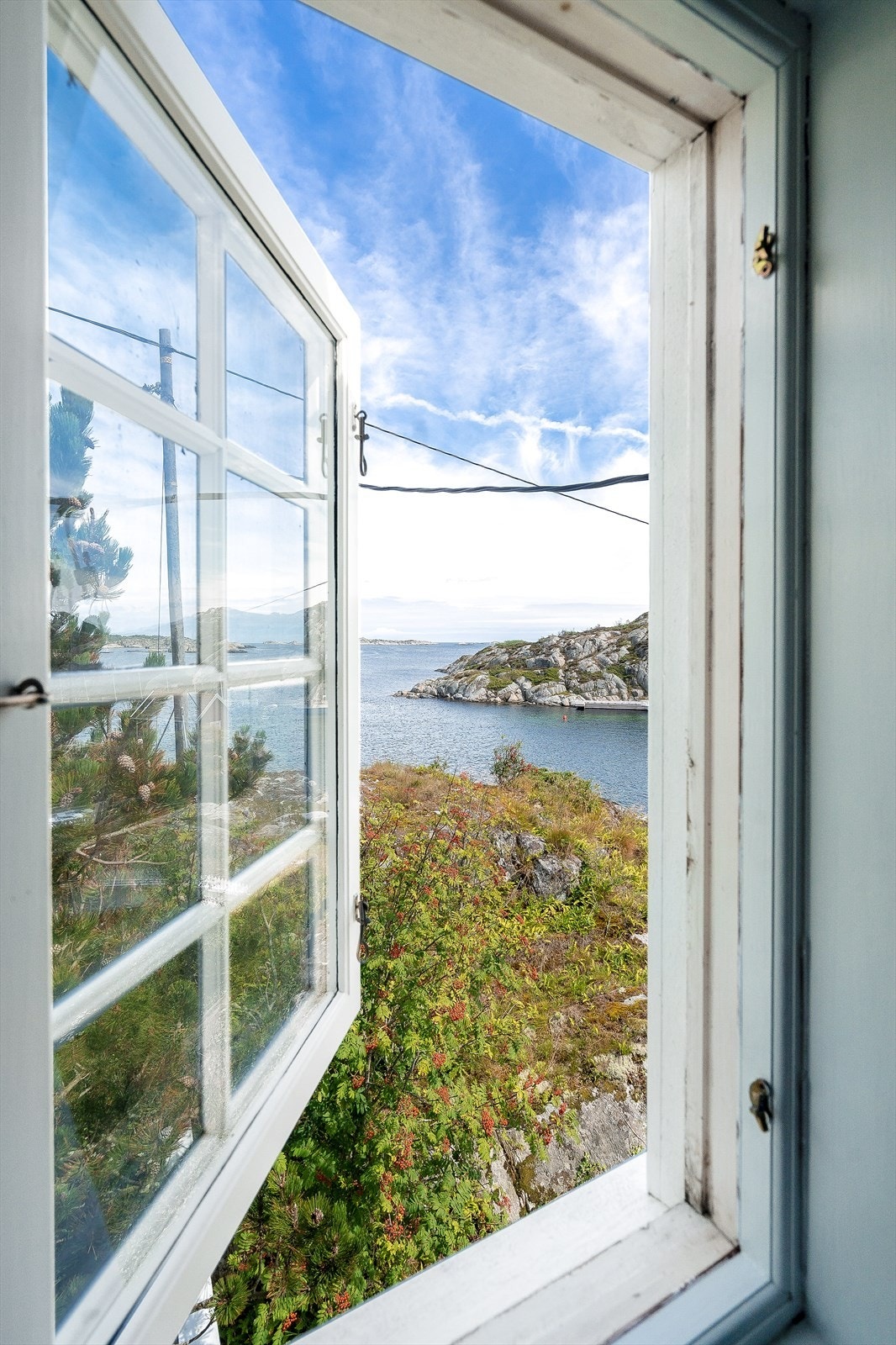 Nydelig utsikt fra spisestuen. Galleribilde