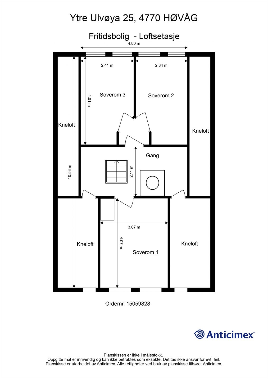 Plantegning 2. etasje. Galleribilde