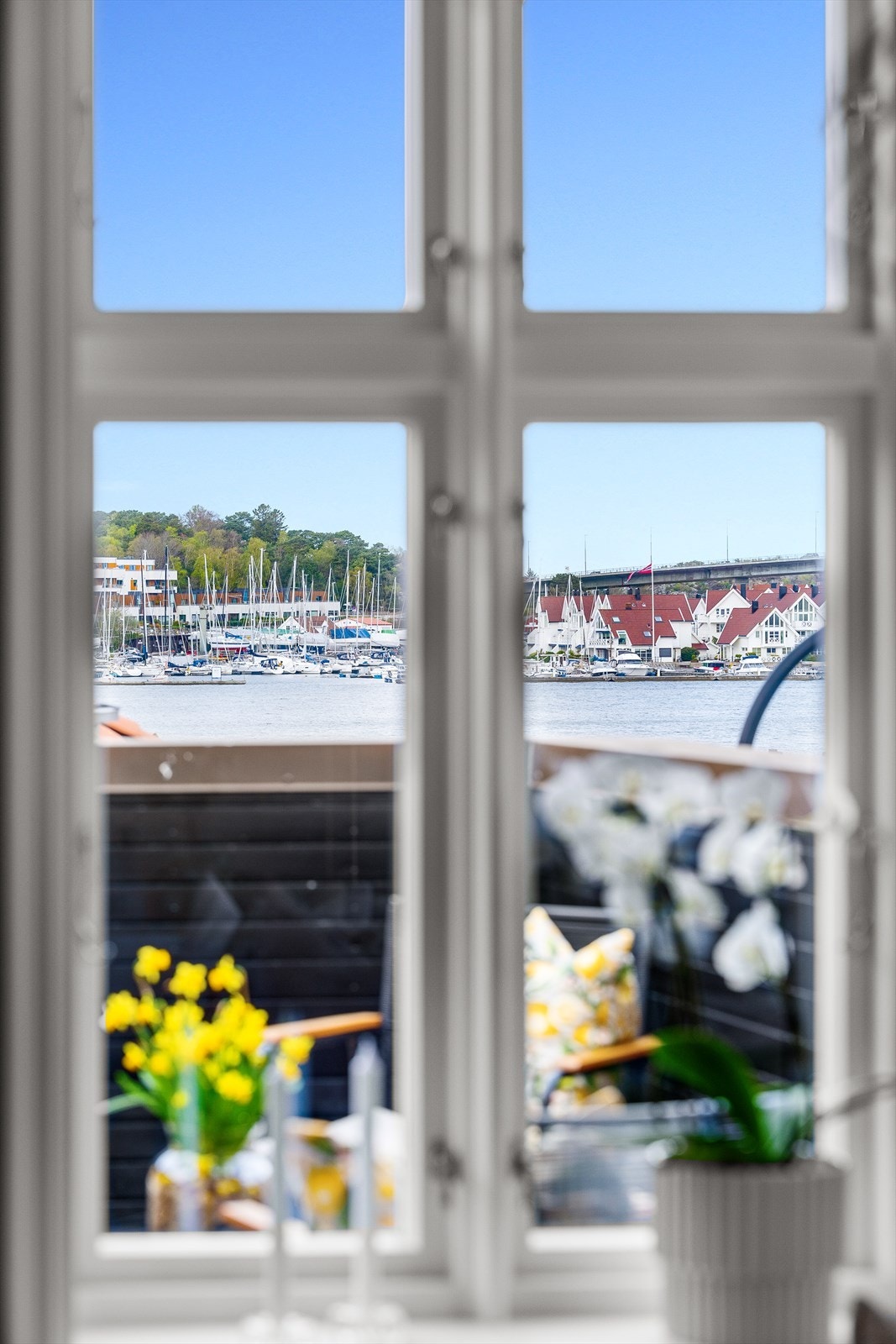 Flott utsikt fra stuen. Galleribilde