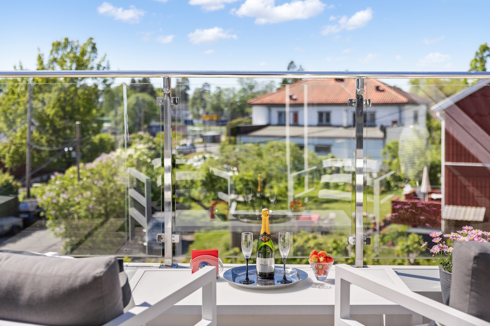 Takterrasse. Galleribilde