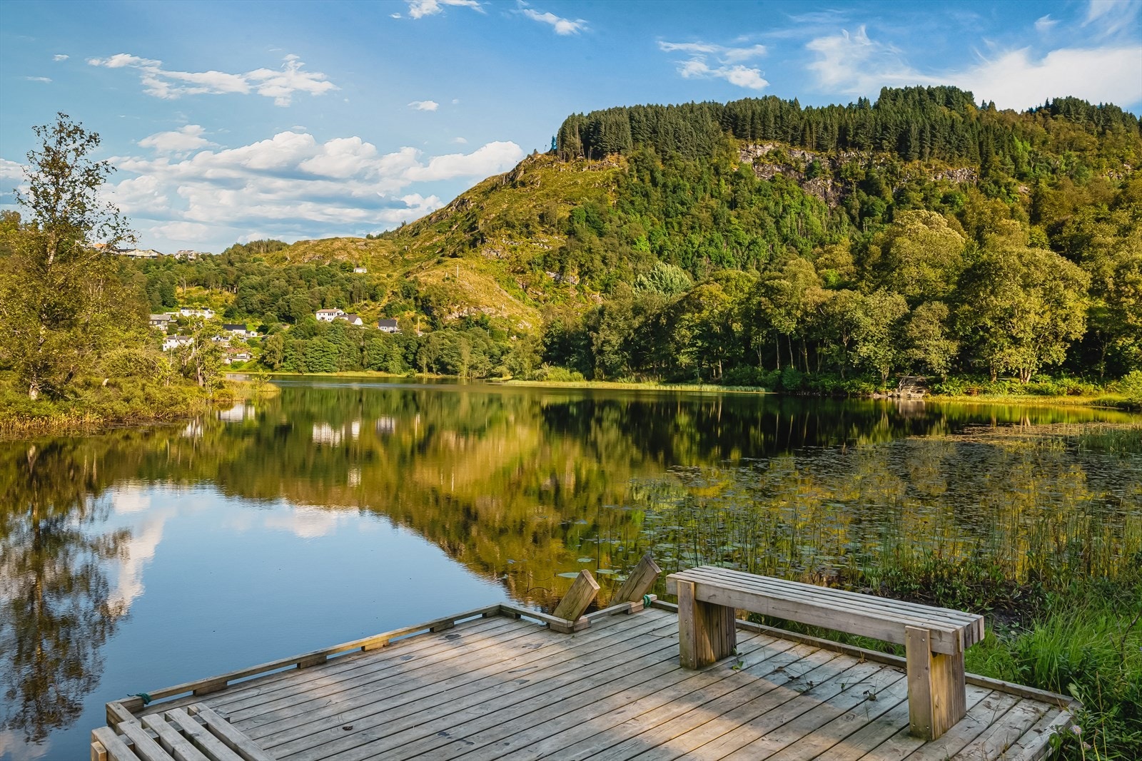 Enten du tar med deg SUP-brettet, hopper i badedrakta, går tur med hunden - eller bare vil koble av etter en travel dag - her finner du roen. Galleribilde