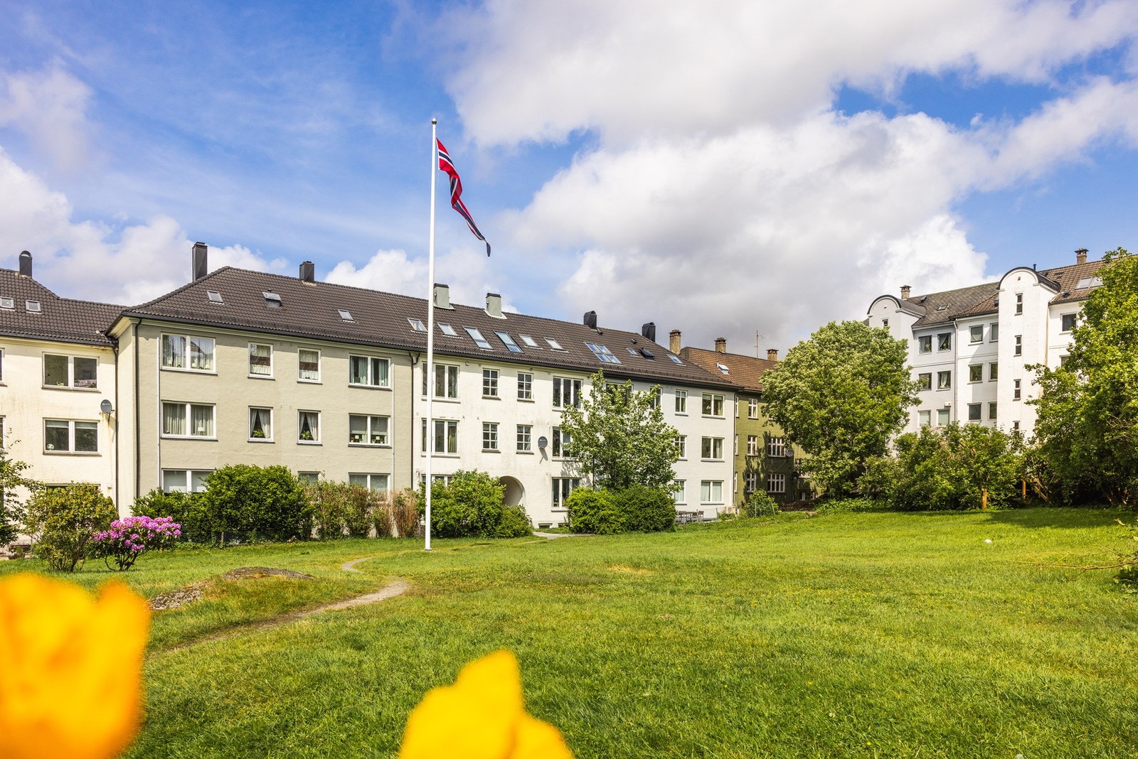 For arbeidstakere på Mindemyren, Haukeland og Haraldsplass er også beliggenheten upåklagelig. Galleribilde