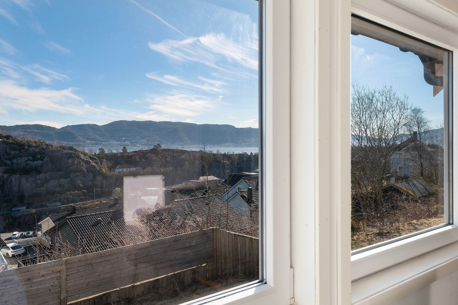 Utsikt fra stuen Galleribilde