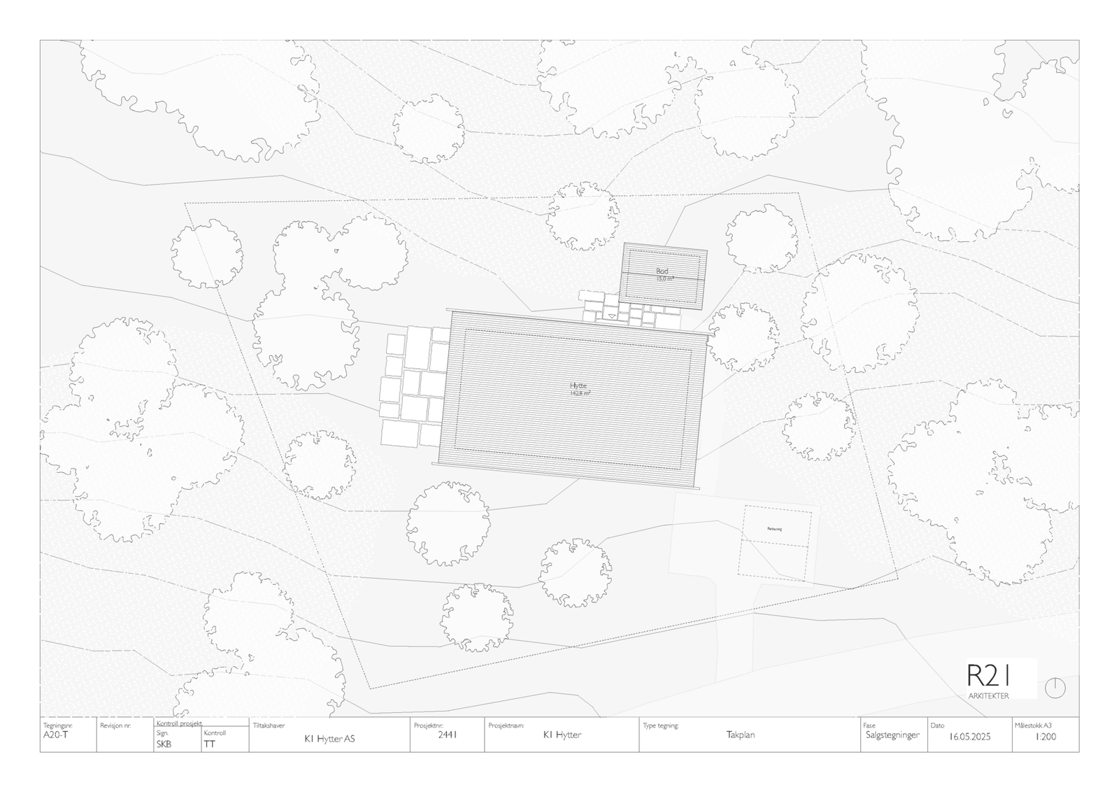 Takplan Galleribilde