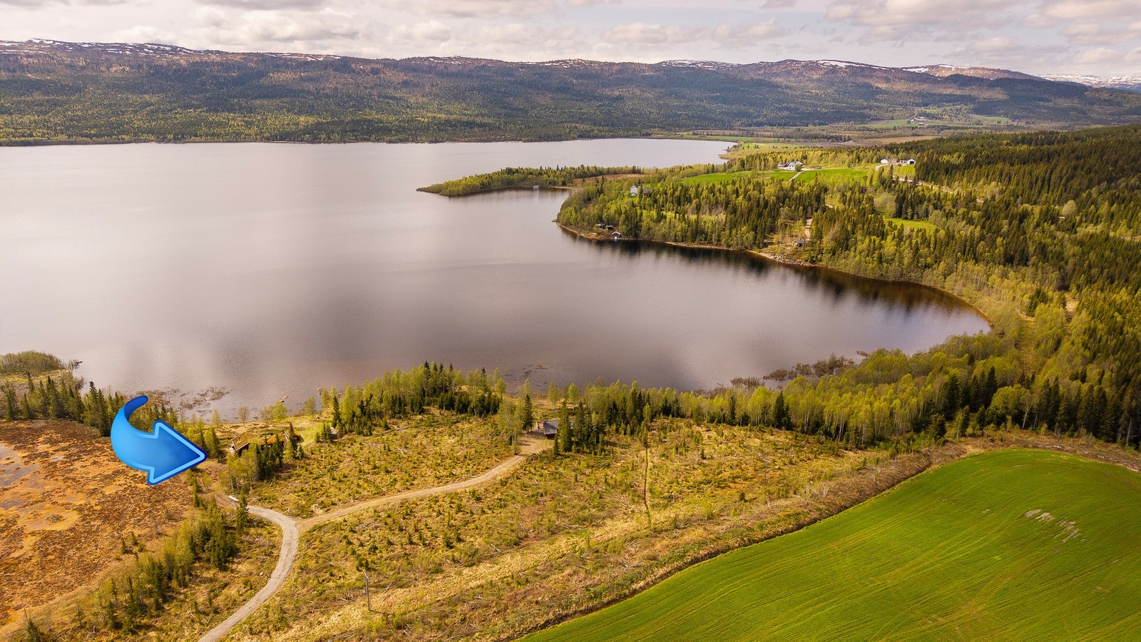 Oversiktsbilde av nærområdet Galleribilde