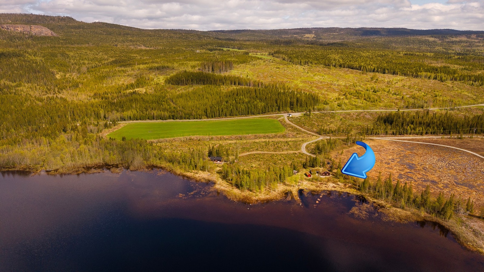Oversiktsbilde av nærområdet Galleribilde