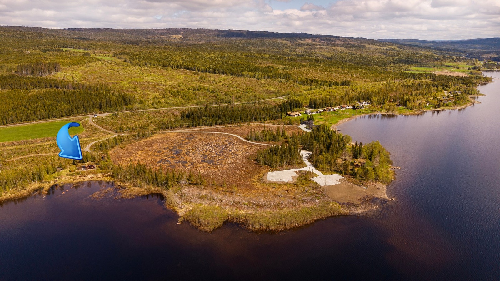Oversiktsbilde av nærområdet Galleribilde