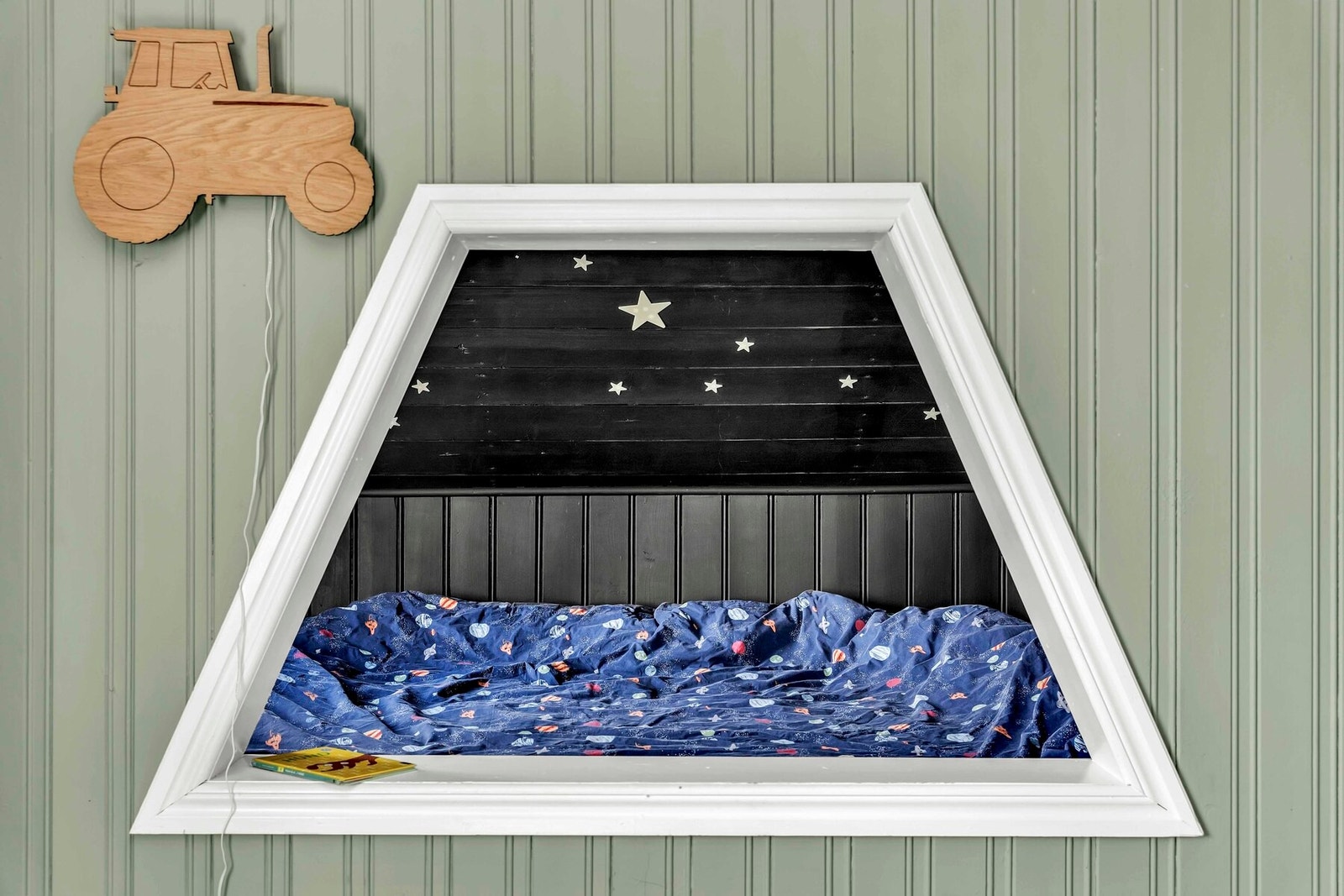 Morsom soveløsning som nok kan være populært for barna Galleribilde