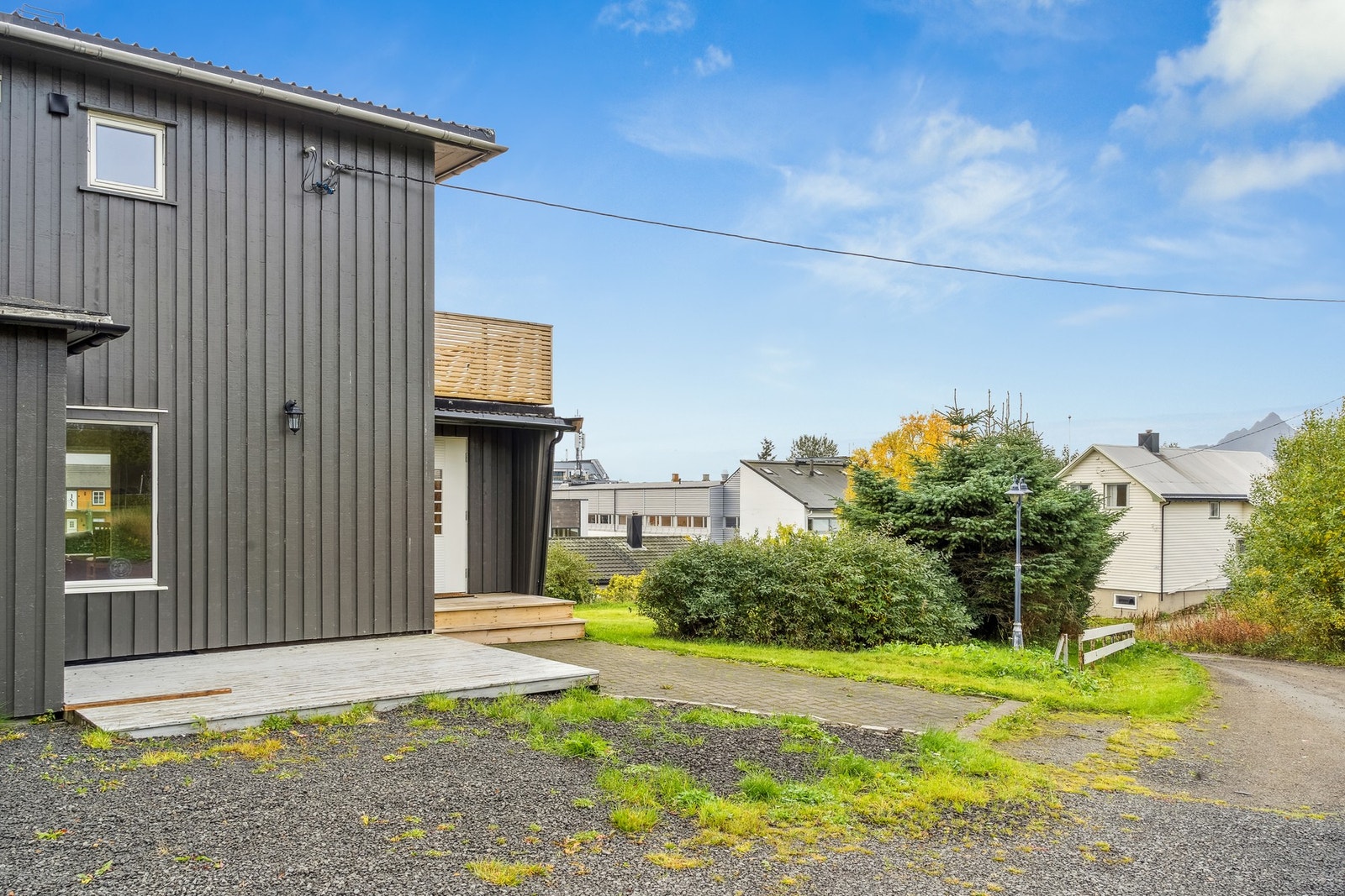 Platting hvor du kan nyte kveldssola. Galleribilde