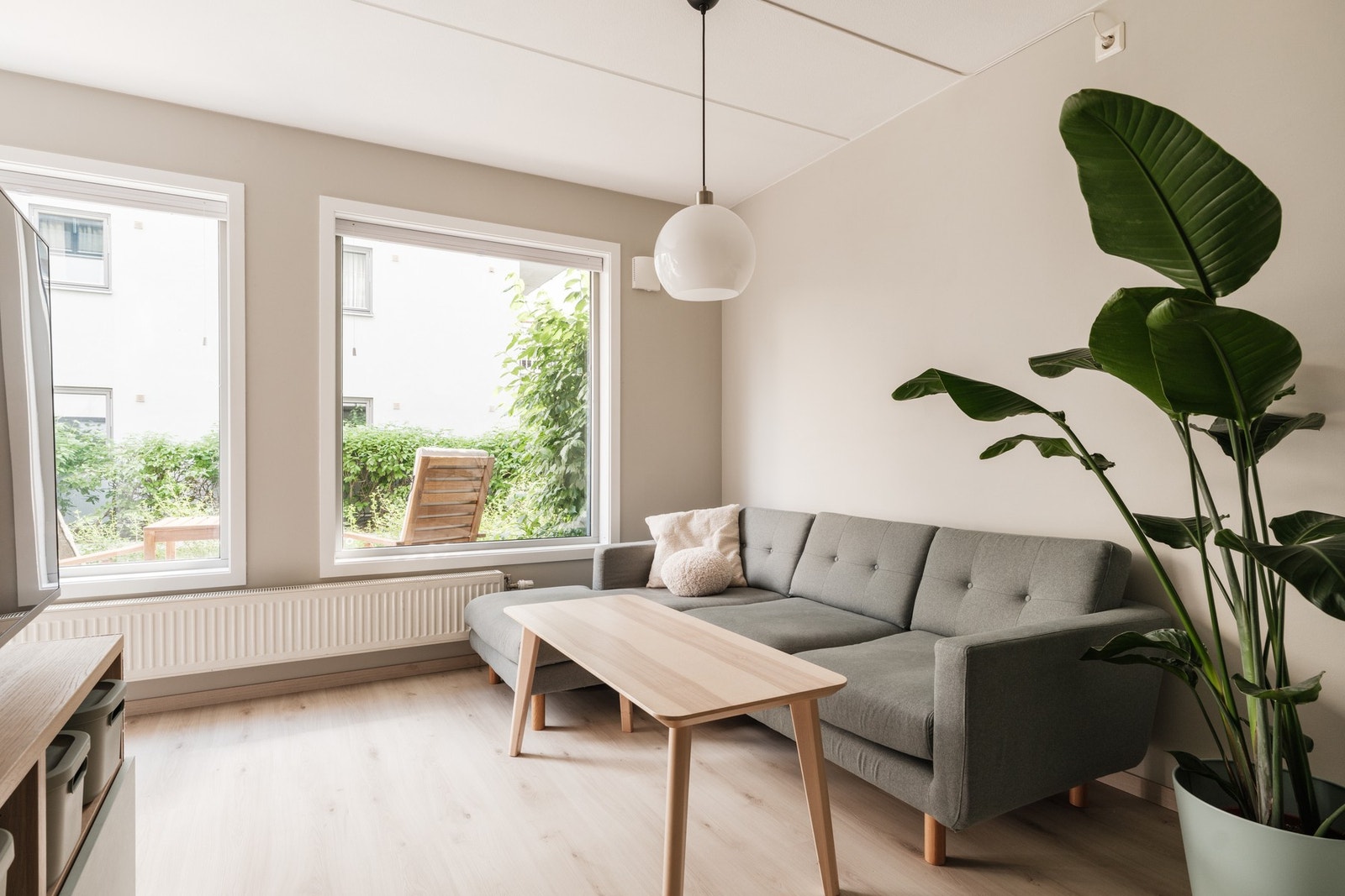 Hele leiligheten er vendt mot rolige omgivelser. Galleribilde