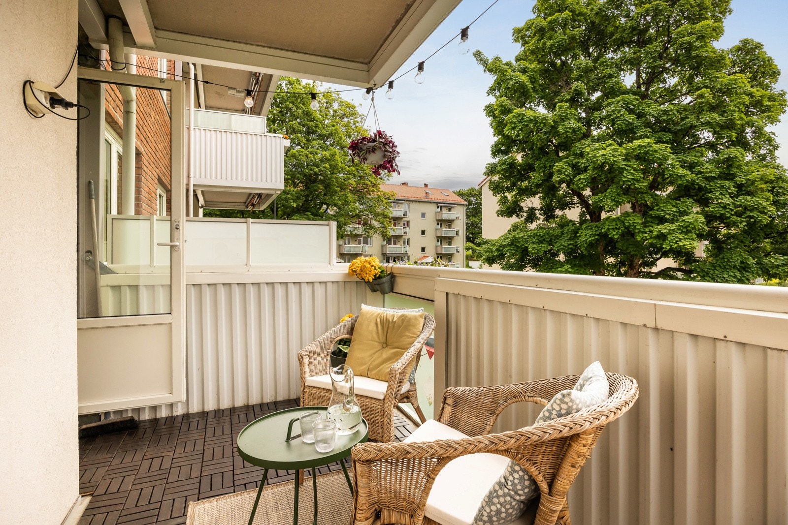 Tillatt med elektrisk grill. Galleribilde