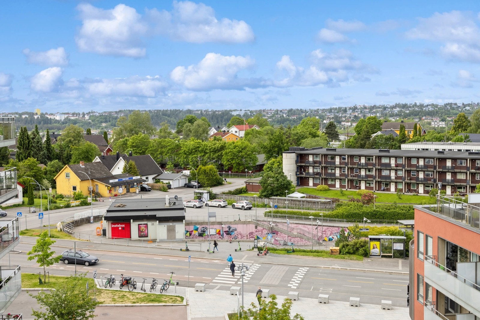 Flott utsikt mot nærområdet. Galleribilde