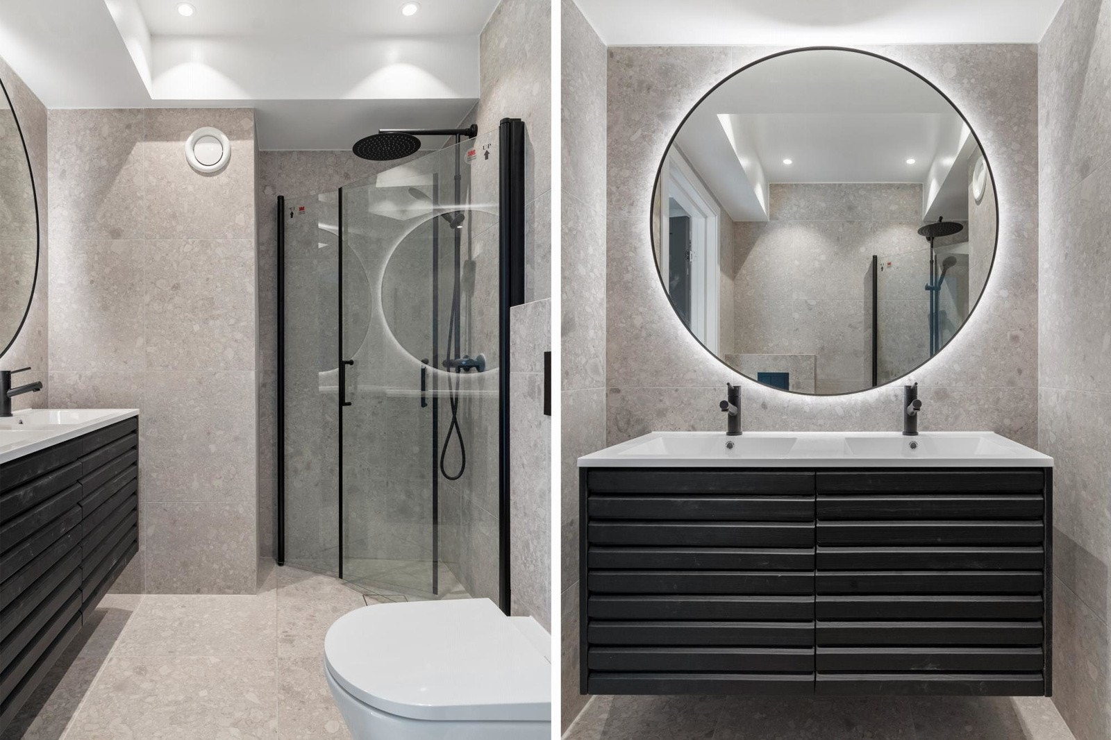 Baderom tilknyttet hovedsoverommet. Galleribilde