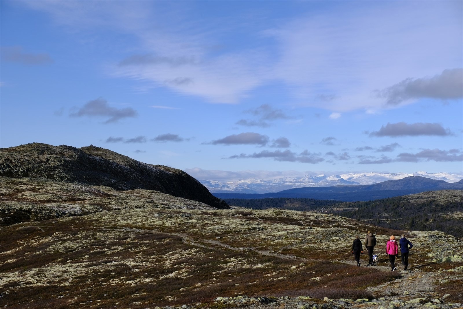 Selgers foto fra en av de fine turene med utgangspunkt fra hytta. Galleribilde