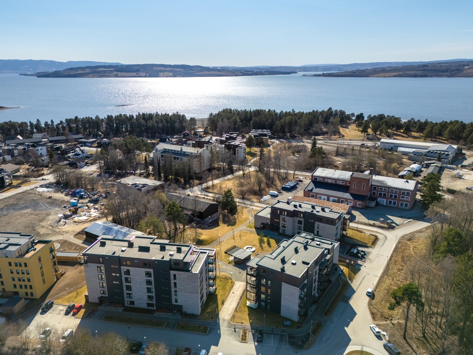 Dronefoto Galleribilde