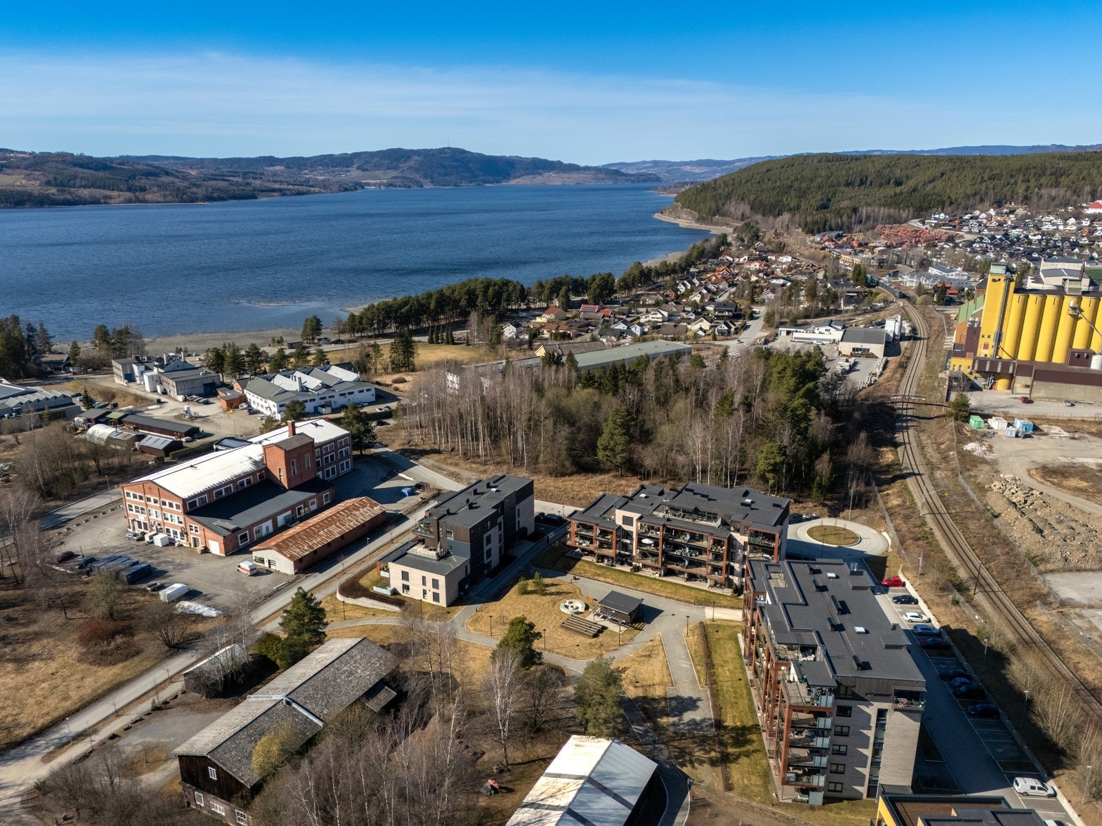 Dronefoto Galleribilde