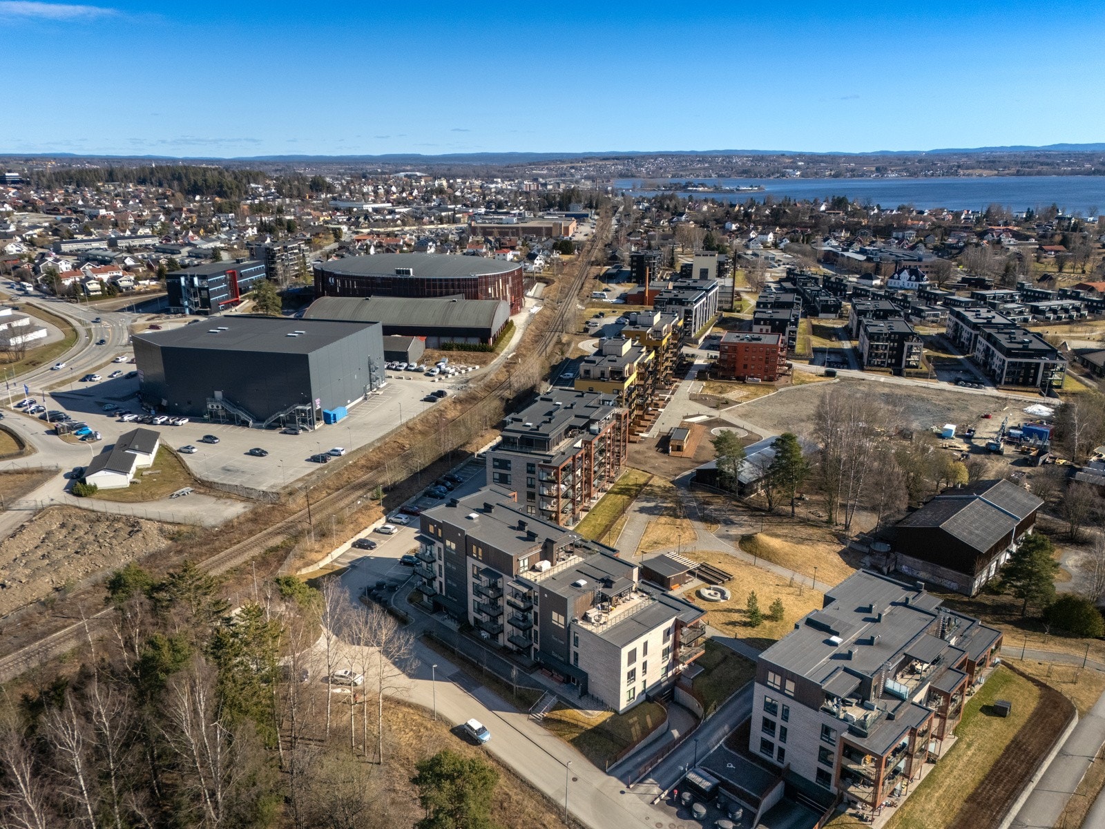 Dronefoto Galleribilde