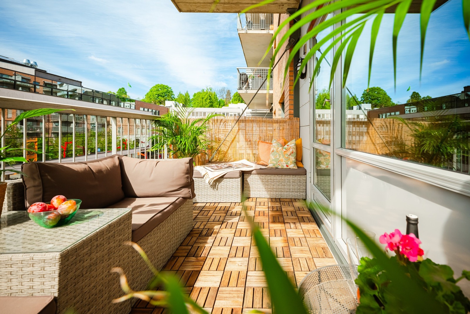 Her er alt lagt til rette for å nyte varme sommerdager i hyggelige lag. Galleribilde