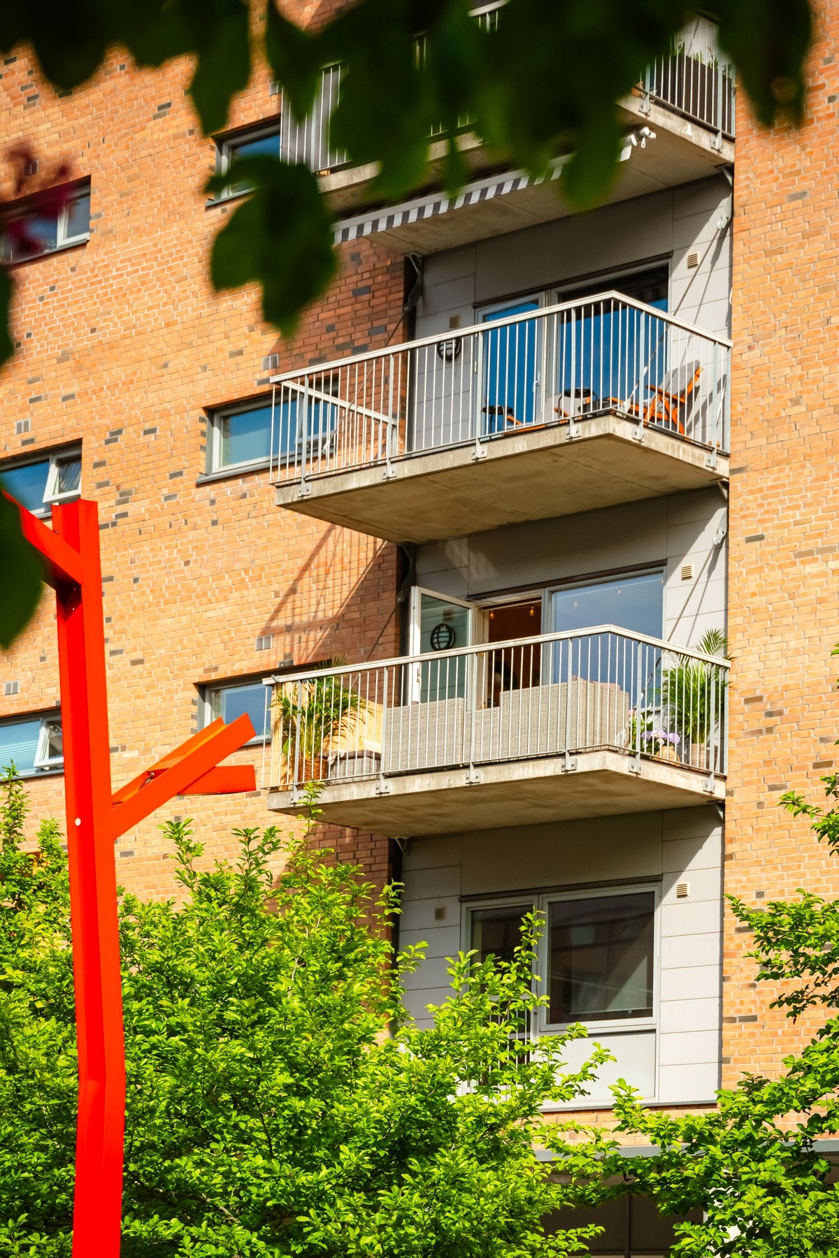 Leiligheten ligger fint og luftig til. Galleribilde