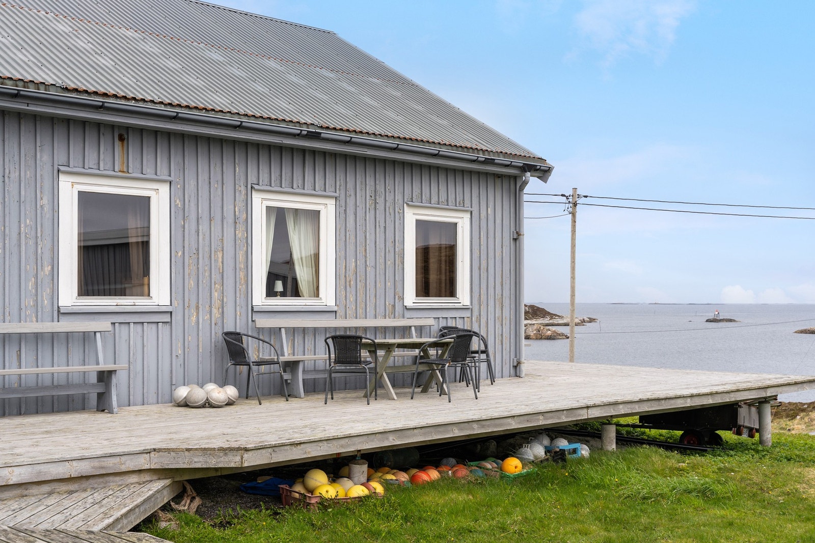 Her kan man nyte fine sommerdager til flott utsikt Galleribilde