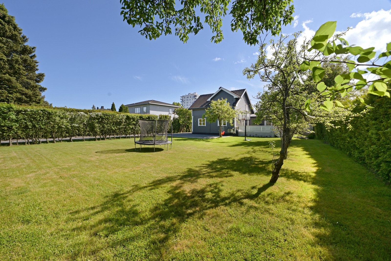 Stor opparbeidet tomt på 1.123 kvm. Galleribilde