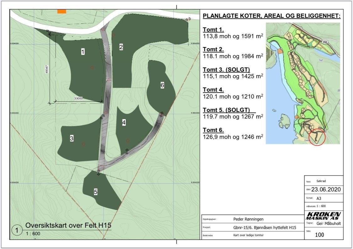 Utsnitt kart Galleribilde