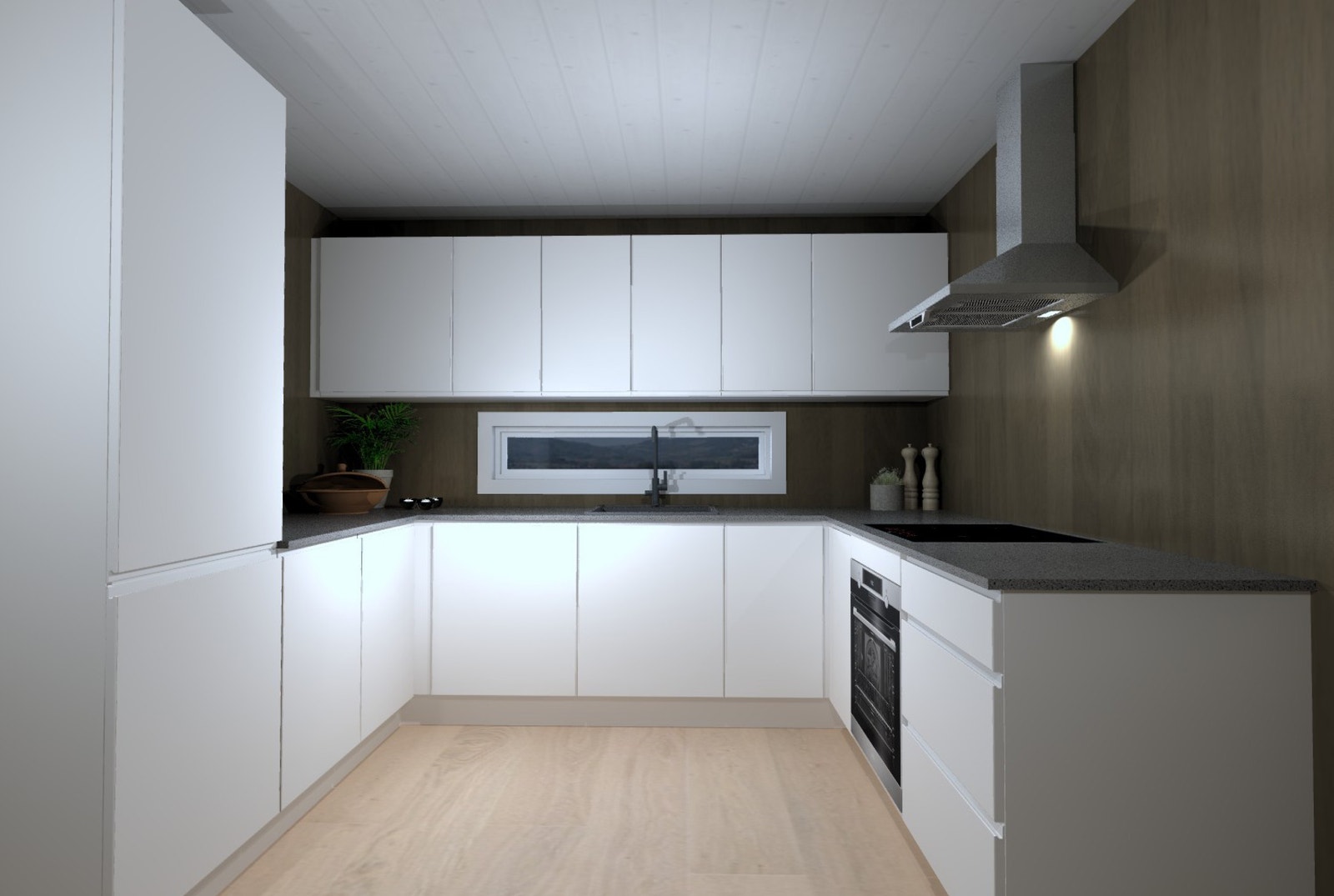 Illustrasjon Kjøkken Galleribilde