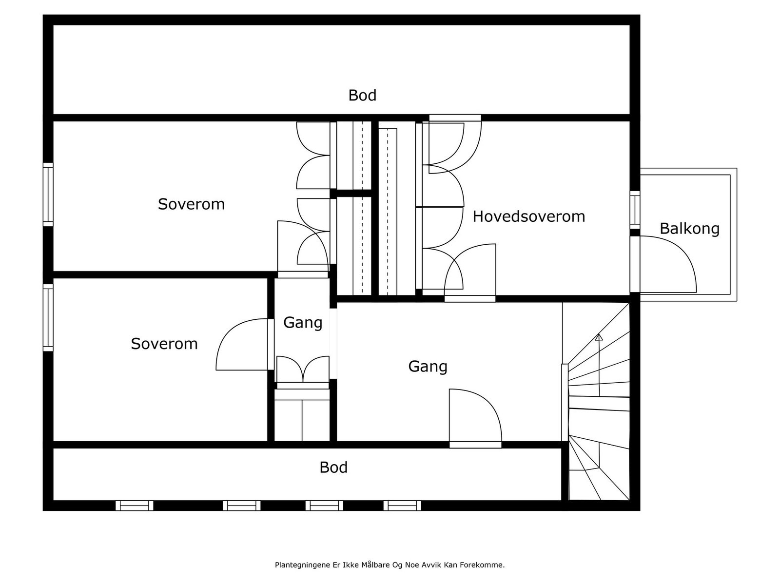 Plantegning 2.etasje Galleribilde