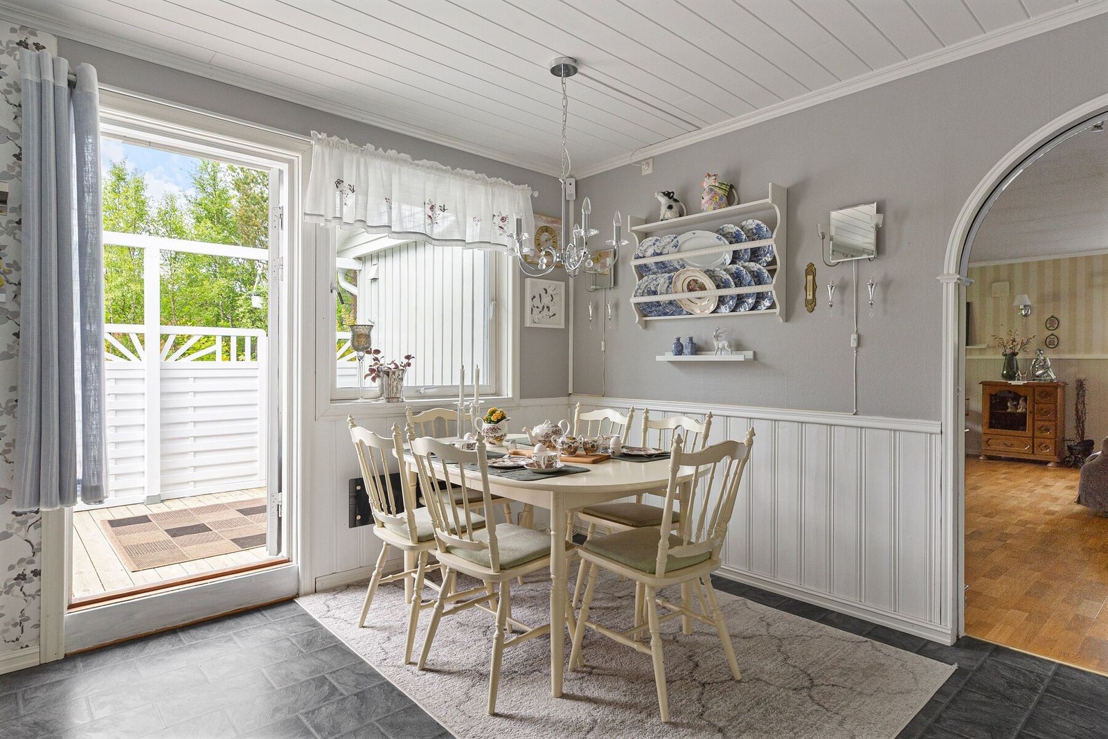 Her er det god plass til spisegruppe Galleribilde