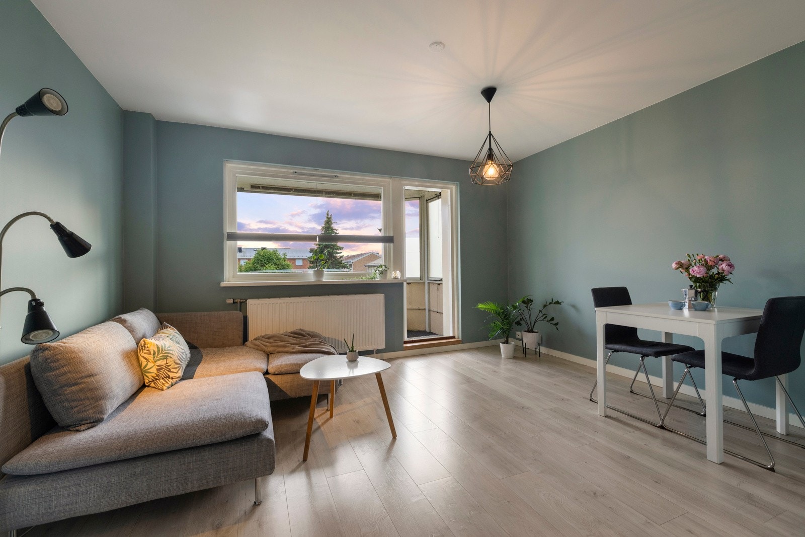 Det er god plass til innredning av forskjellige soner Galleribilde