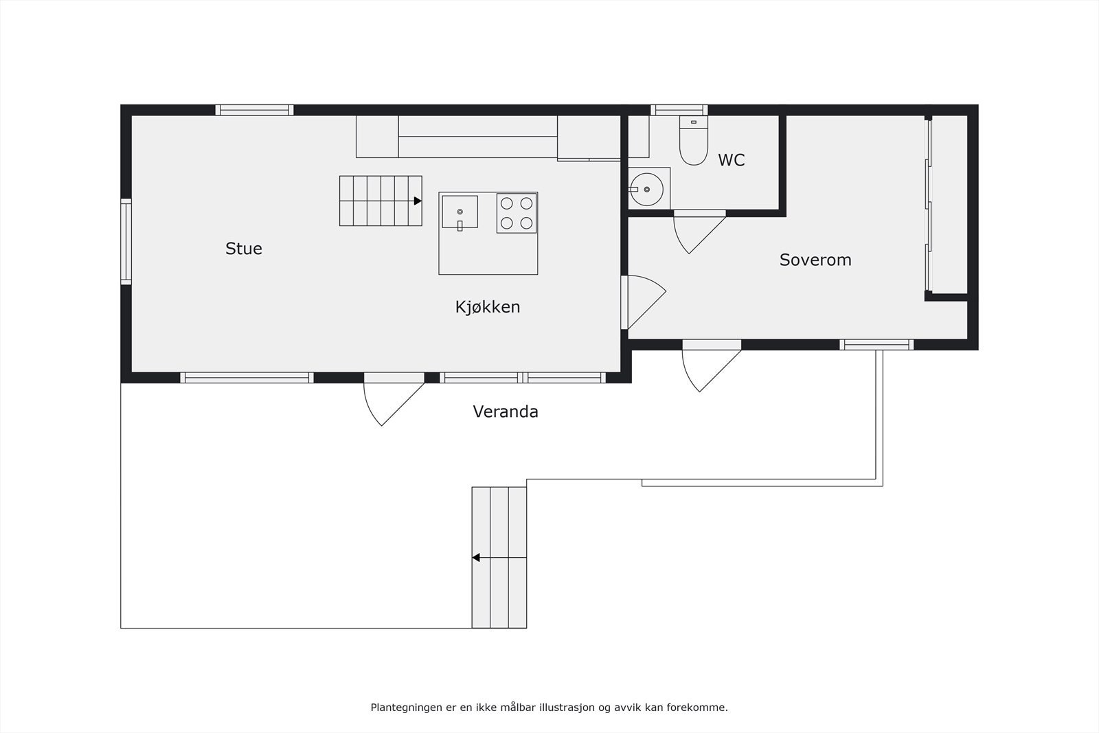 Plantegning - 1. etasje Galleribilde