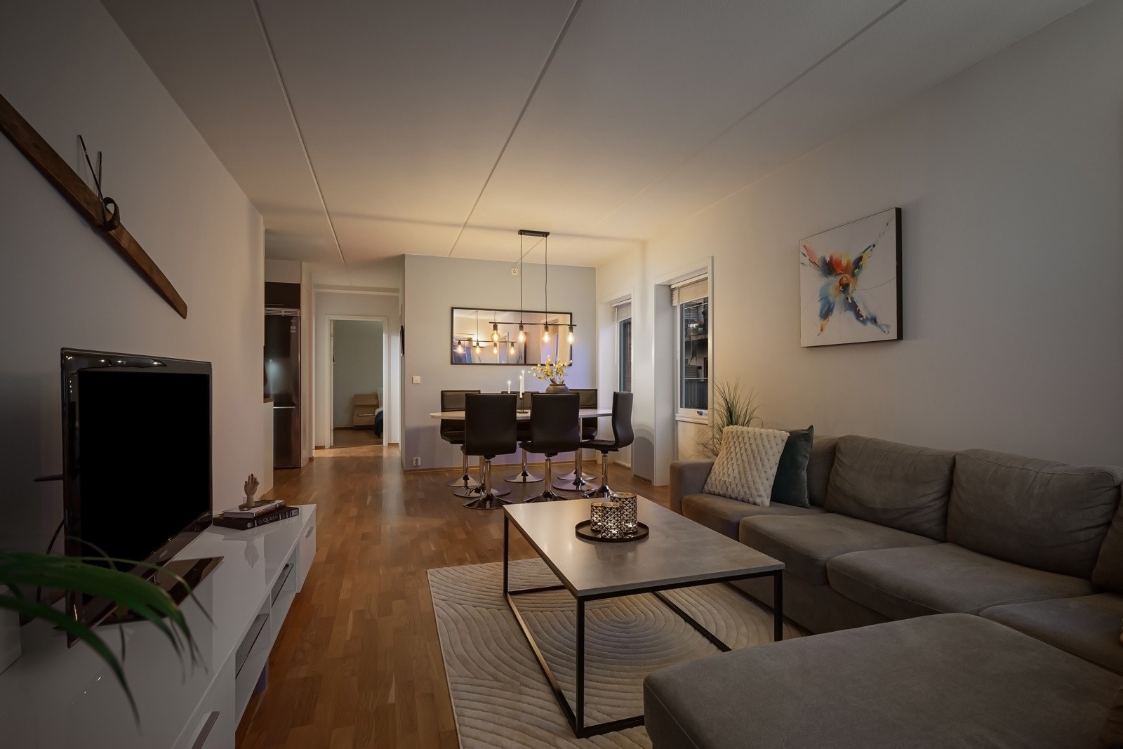 Internett (GET), varmtvann, fyring og strøm er inkludert i felleskostnadene Galleribilde