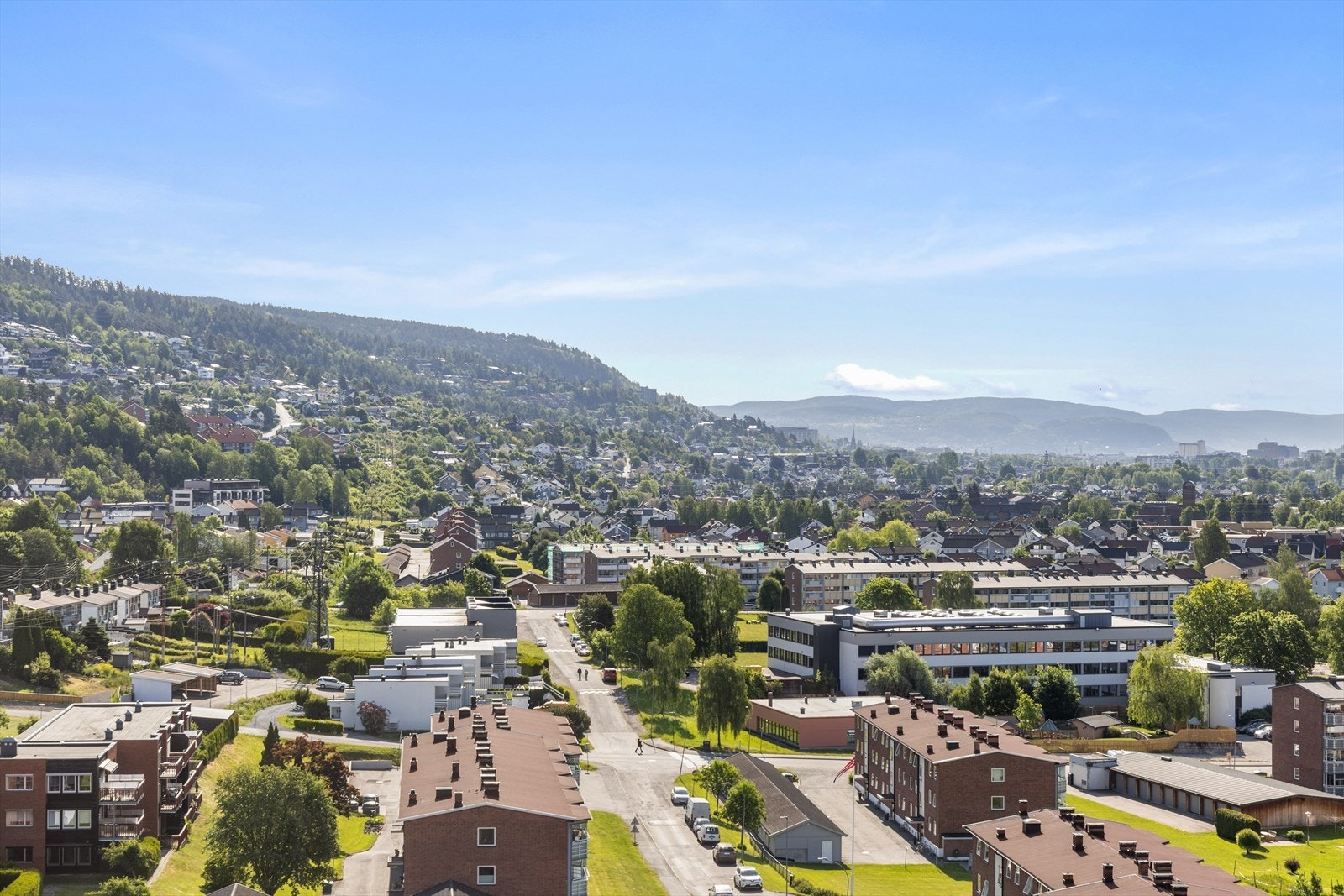 Flott utsikt Galleribilde